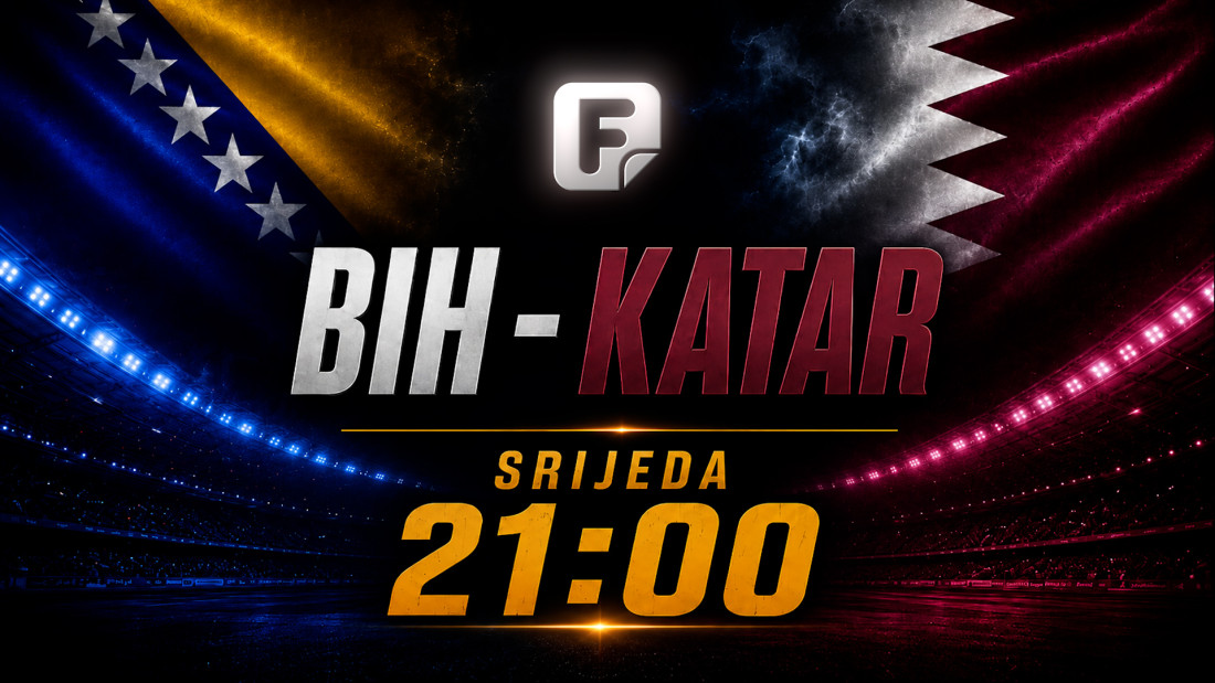 BiH - Katar, srijeda u 21:00